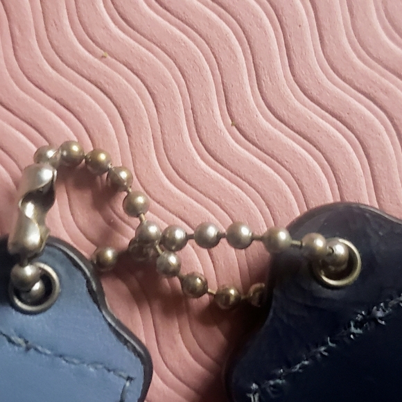 Coach Y2K Hang Tags Teddy Bear - BLUE  - RARE - Set of 2 - Picture 7 of 10